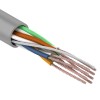 01-0044 ∙ Кабель витая пара U/UTP, Cat.5e, PVC, 4PR, 24AWG, Indoor, Stranded, серый, 305м, Rexant