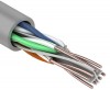 01-0047-3 ∙ Кабель витая пара омедненный, U/UTP, Cat.6, PVC, 4PR, 23AWG, Indoor, Solid, серый, 305м, PROconnect