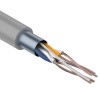 01-0125 ∙ Кабель витая пара F/UTP, Cat.5e, PVC, 2PR, 24AWG, Indoor, Stranded, серый, 305м, Rexant