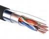 01-0154 ∙ Кабель витая пара F/UTP, Cat.5e, PE, 4PR, 24AWG, Outdoor, Solid, черный, 305м PROconnect