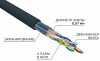 01-0158 ∙ Кабель витая пара F/UTP, Cat.6, PE, 4PR, 23AWG, внешний, однопроволочный, черный, 305м Rexant