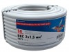 Rexant 01-8035-50 ∙ Провод соединительный ПВС 2х1,5 мм², белый, длина 50 метров, ГОСТ 7399-97  REXANT