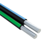 Rexant 01-8890-2 | Провод самонесущий СИП-4 2x16,0 мм² 100 м ГОСТ | кратно 100 метр
