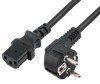 04-2738 | Шнур сетевой СЕЕ 7/7 (Schuko) – IEC 320 C13 3x1,0мм², 10A, длина 1,8м Rexant
