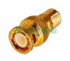 Rexant 05-3201-1 ∙ Переход гнездо F - штекер BNC GOLD REXANT ∙ кратно 50 шт