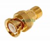 PROconnect 05-3201-5 ∙ Переход гнездо F - штекер BNC GOLD PROCONNECT ∙ кратно 50 шт