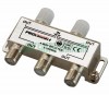 PROconnect 05-6023 | ДЕЛИТЕЛЬ ТВ х 4 под F разъём 5-1000 МГц PROCONNECT | кратно 10 шт