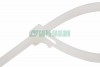 07-0209 | Хомут-стяжка нейлоновая многоразовая Rexant 200x7,5мм,белая (100 шт/уп) | кратно 10 упак