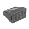 Rexant 07-3080 | Экспресс-клемма с пастой, 8-проводная до 2,5 мм², серая (50 шт./уп.) (773-308) REXANT | кратно 50 шт