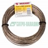 Rexant 09-5130 ∙ Трос стальной в ПВХ оплетке d=3,0 мм, прозрачный ( моток 20 м) REXANT