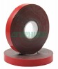 Rexant 09-6012 | Двухсторонний скотч REXANT, серый, на HBA акриловой основе, 12 мм, ролик 5 м | кратно 10 шт