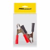 Rexant 16-0019-1-9 | Зажим крокодил REXANT, длина 105 мм, ток 100A, 2 шт., пакет БОПП
