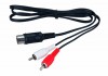 Rexant 17-2512-4 ∙ Шнур DIN 5 Pin - 2 RCA, длина 1,2 метра REXANT ∙ кратно 10 шт