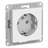 Schneider Electric ATN000143 ∙ Systeme Electric AtlasDesign Бел Розетка с/з, 16А, механизм