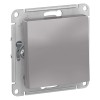 Schneider Electric ATN000311 ∙ Systeme Electric AtlasDesign Алюминий Выключатель 1-клавишный сх.1, 10АХ, механизм