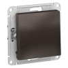 Schneider Electric ATN000611 ∙ Systeme Electric AtlasDesign Мокко Выключатель 1-клавишный сх.1, 10АХ, механизм