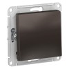 Schneider Electric ATN000615 ∙ Systeme Electric AtlasDesign Мокко Кнопка нажимная сх.1, 10АХ, механизм