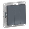 Schneider Electric ATN000731 ∙ Systeme Electric AtlasDesign Грифель Выключатель 3-клавишный сх.1+1+1, 10АХ, механизм