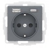 Schneider Electric ATN000732 ∙ Systeme Electric AtlasDesign Грифель Розетка 16А с USB A+C (5В/2,4А/3 А, 2х5В/1,5А), мех