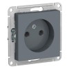 Schneider Electric ATN000741 ∙ Systeme Electric AtlasDesign Грифель Розетка б/з, 16А, механизм