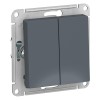 Schneider Electric ATN000751 ∙ Systeme Electric AtlasDesign Грифель Выключатель 2-клавишный сх.5, 10АХ, механизм