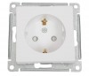 ATN001345 ∙ Systeme Electric AtlasDesign Розетка с заземлением со шторками, 16А, механизм, лотос