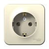 Schneider Electric BLNRA010112 ∙ Systeme Electric Blanca наруж Молочная Розетка с/з без шторок 16А, 250В, изолир. пластина