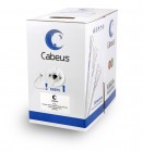 Cabeus UTP-4P-CAT.5E-SOLID-LSZH-GY