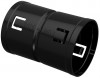 CTA12D-M063-K02-R | ELASTA Муфта соединительная для двустенной трубы d=63мм IEK