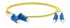 Hyperline FC-D2-9-LC/UR-LC/UR-H-50M-LSZH-YL