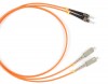 Hyperline FC-D2-9A1-SC/UR-ST/UR-H-1M-LSZH-WH