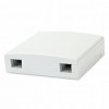 Hyperline FO-WB86-FTTH-2UN-WH