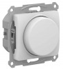 GSL000123 ∙ Systeme Electric Glossa Белый Светорегулятор (диммер) повор-нажим, LED, RC, 400Вт, мех.