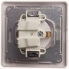 Schneider Electric GSL000146 ∙ Systeme Electric Glossa Бел Розетка с/з со шторками с крышкой, IP20 (в сборе с рамкой)