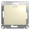 Schneider Electric GSL000213 ∙ Systeme Electric Glossa Беж Выключатель 1-клавишный с подсветкой, сх.1а, 10АХ