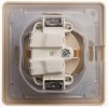 Schneider Electric GSL000248 ∙ Systeme Electric Glossa Беж Розетка с/з со шторками с крышкой, IP44 (в сборе с рамкой)