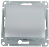 GSL000315 ∙ Systeme Electric Glossa Алюминий Кнопка нажимная, сх.1, 10АХ