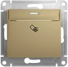 GSL000469 ∙ Systeme Electric Glossa Титан Выключатель карточный, сх.6