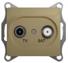 GSL000497 ∙ Systeme Electric Glossa Титан Розетка TV-SAT оконечная 1DB