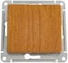 GSL000515 ∙ Systeme Electric Glossa Дерево Дуб Кнопка нажимная, сх.1, 10АХ