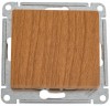 GSL000561 ∙ Systeme Electric Glossa Дерево Дуб Переключатель 1-клавишный, сх.6, 10АХ