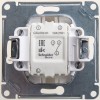 Schneider Electric GSL000661 ∙ Systeme Electric Glossa Перламутр Переключатель 1-клавишный, сх.6, 10АХ