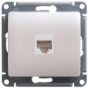 Schneider Electric GSL000681K ∙ Systeme Electric Glossa Перламутр Розетка компьютерная RJ45 кат.5E