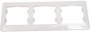 GSL000903 ∙ Systeme Electric Glossa Молочный Рамка 3-ая, горизонтальная
