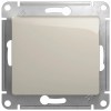 GSL000915 ∙ Systeme Electric Glossa Молочный Кнопка нажимная, сх.1, 10AX