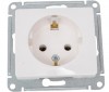 GSL000943 ∙ Systeme Electric Glossa Молочный Розетка с/з