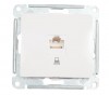 GSL000981K ∙ Systeme Electric Glossa Молочный Розетка компьютерная RJ45 кат.5E