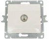 GSL000993 ∙ Systeme Electric Glossa Молочный Розетка TV коннектор