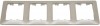GSL001208 ∙ Systeme Electric Glossa Платина Рамка 4-ая, вертикальная