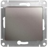 GSL001215 ∙ Systeme Electric Glossa Платина Кнопка нажимная, сх.1, 10AX,